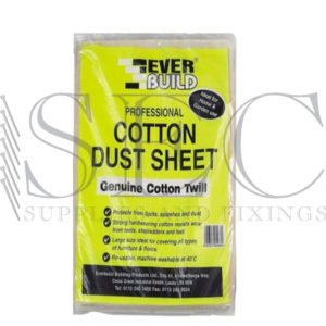 Everbuild Cotton Dust Sheet
